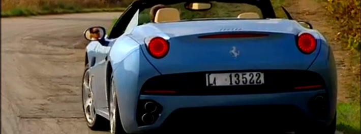 Ferrari California - video test