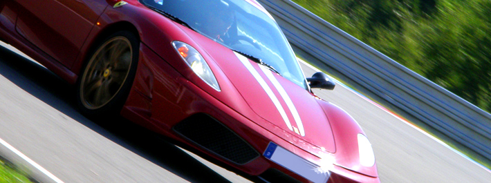 Ferrari 430 Scuderia – California Speedway – video