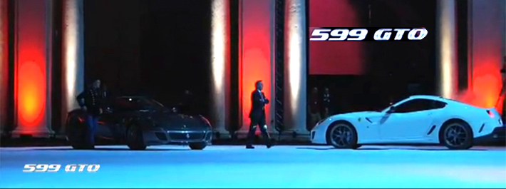 Ferrari 599 GTO na prezentaci v Modeně