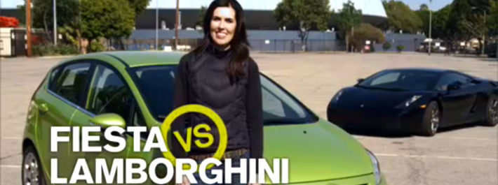 Ford Fiesta vs. Lamborghini Gallardo