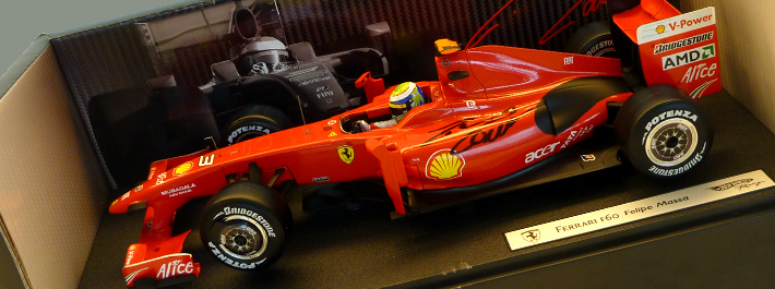Získejte unikátní model Ferrari F60 Felipeho Massy!