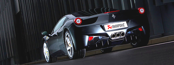 Ferrari 458 Italia Akrapovic 