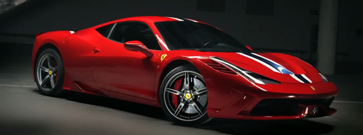 Ferrari 458 Speciale - Behind the scenes 